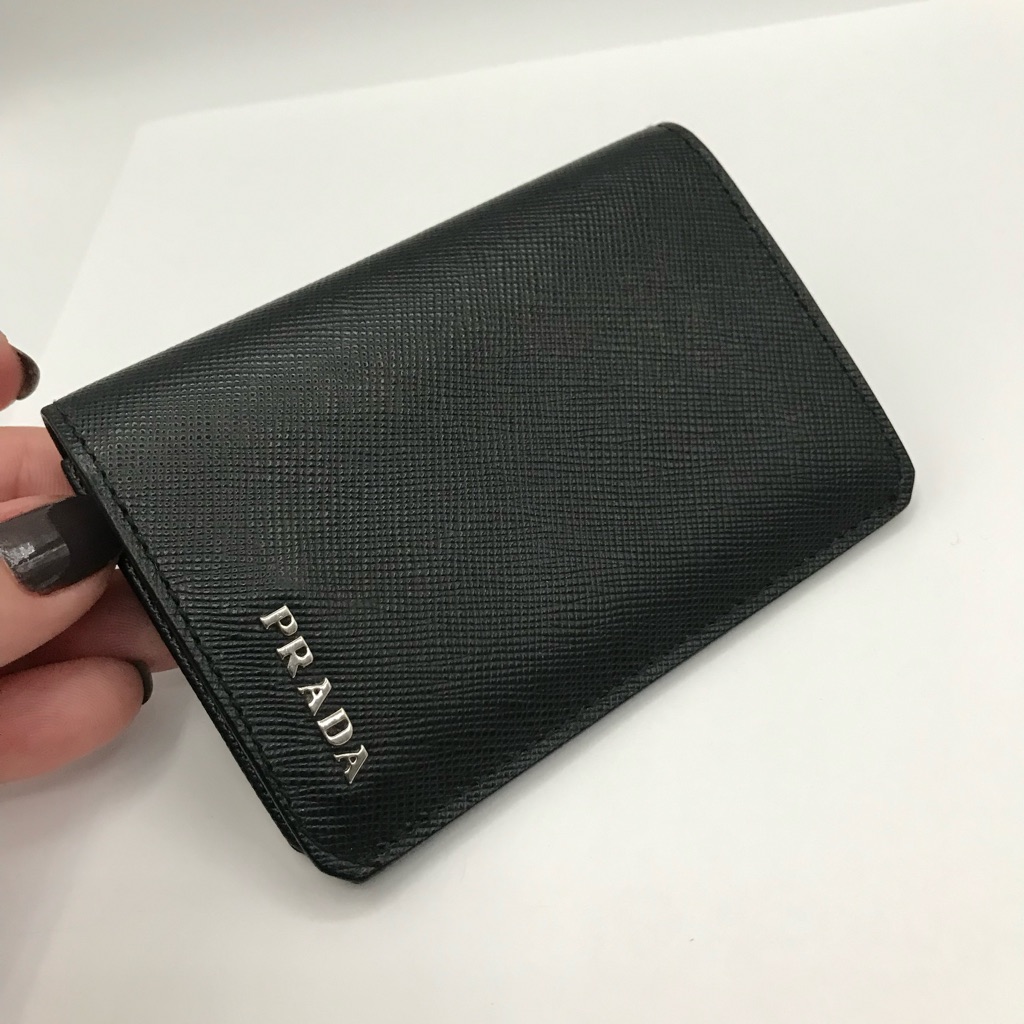 Authentic Prada Saffiano Card Holder